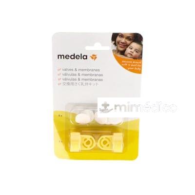 PACK 2 VALVULAS + 6 MEMBRANAS 0080293 MEDELA