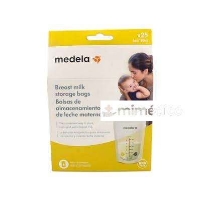 BOLSA ALMACEN LECHE MATERNA 25UN 008.0404 MEDELA