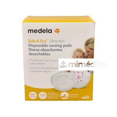 DISCOS DESECHABLES SAFE & DRY ULTRA THIN 60UN MEDELA