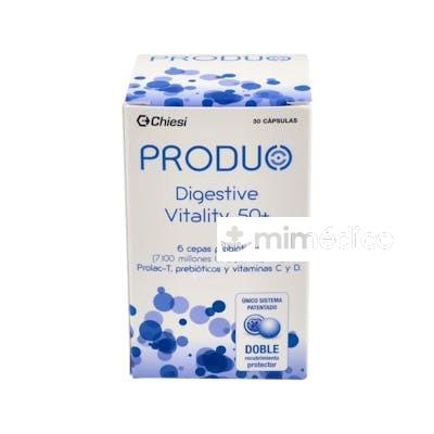 PRODUO DIGESTIVE VITALITY 50+ 30 CAPS CHIESI