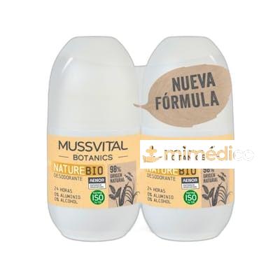 MUSSVITAL BOTANICS DEO NATURE 75ML X2 MUSSVITAL
