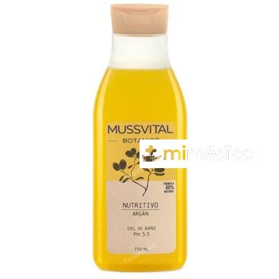 MUSSVITAL BOTANICS GEL ARGAN 750ML MUSSVITAL