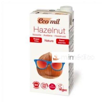 ECOMIL BEBIDA DE AVELLANA  NATURE 1LT 6UDS BIO S/A ALMOND
