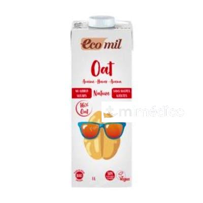 ECOMIL BEBIDA VEGETAL DE AVENA 1LT 6UDS. BIO S/A ALMOND