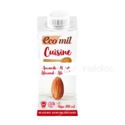 ECOMIL CUISINE ALMENDRA NATURE COCINA 200ML. BIO ALMOND