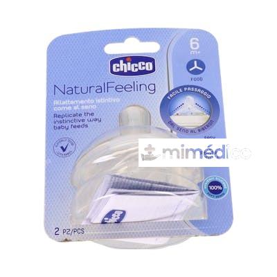 TETINA NF STEP UP 3 B/ANCHA SILI FLUJ +6M 2UN CHICCO