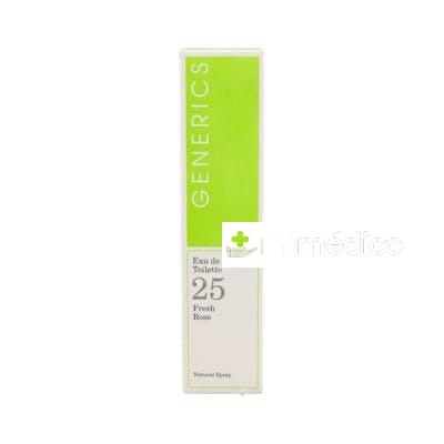 GENERICS EAU DE TOILETTE 25 100ML GENERICS EAU DE TOILETTE