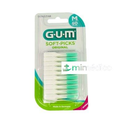 CEPILLO INTERDENTAL SOFT PICKS REGULAR 80UN VERDE GUM