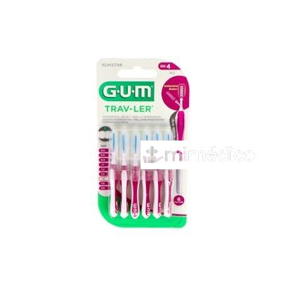 CEPILLO INTERDENTAL TRAV-LER 1612 1,4MM 6UN ROSA GUM