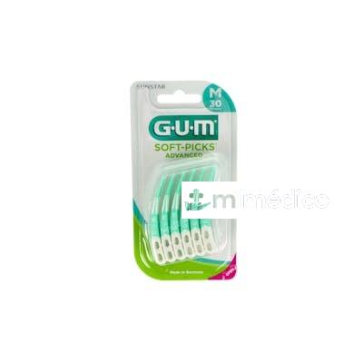 CEPILLO INTERDENTAL SOFT PICKS REGULAR 30UN VERDE GUM