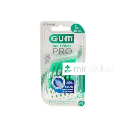CEPILLO INTERDENTAL SOFT PICKS LARGO 30UN AZUL GUM