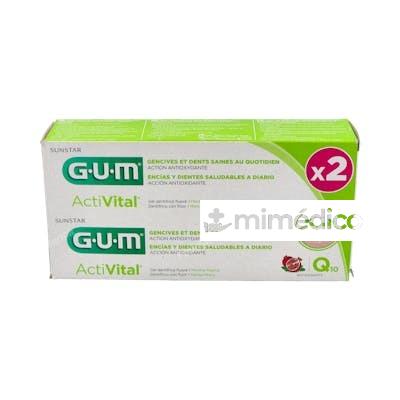 ACTIVITAL DUO PACK GEL DENTIFRICO 2X75ML GUM