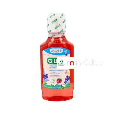 COLUTORIO JUNIOR +6 AÑOS FRESA 300ML GUM