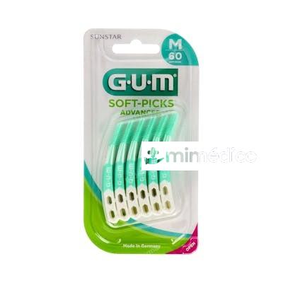 CEPILLO INTERDENTAL SOFT PICKS REGULAR 60UN VERDE GUM