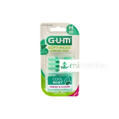 CEPILLO INTERDENTAL SOFT PICKS COMFORT FLEX VERDE GUM