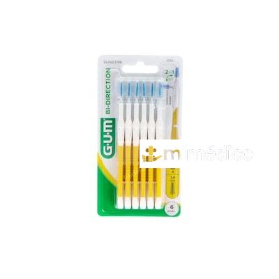 CEPILLO INTERDENTAL BI-DIRECTION XL 1,4MM 6UN GUM