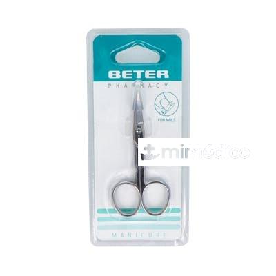 TIJERA UÑAS CURVA INOX 24111 BETER