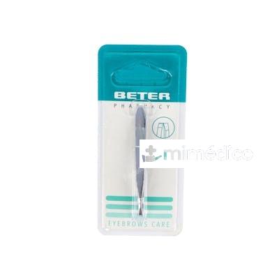 PINZA DEPILAR CROMADA 7CM 24001 BETER
