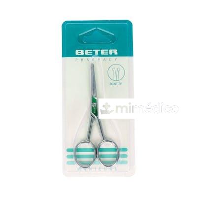 TIJERA UÑAS CROM P/ROMA-REDONDA 10,5CM 24013 BETER