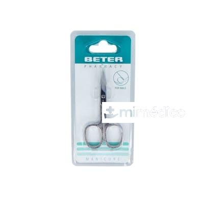 TIJERA UÑAS CROM P/RECTA PROF 9,3CM 24064 BETER