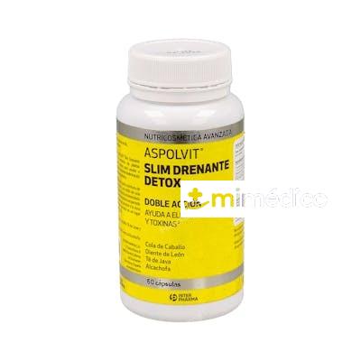 ASPOLVIT SLIM DRENANTE 60COMP EFERVESCENTES INTERPHARMA