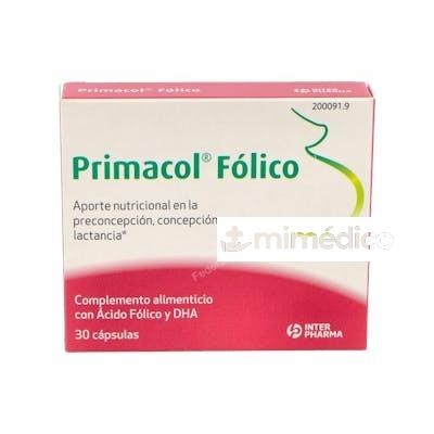 PRIMACOL FOLICO 30CAPS INTERPHARMA
