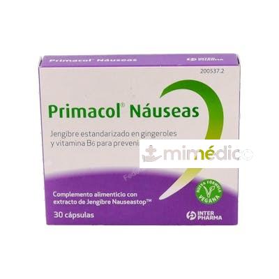PRIMACOL NAUSEAS 30CAPS INTERPHARMA