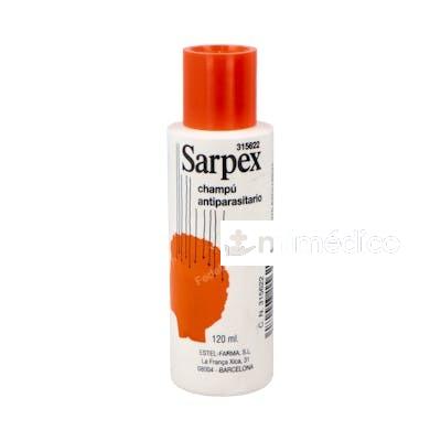 SARPEX CHAMPU ANTIPARASITARIO 120ML ESTEL-FARMA