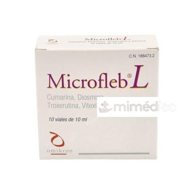 MICROFLEB L 10 VIALES 10ML OMIKRON