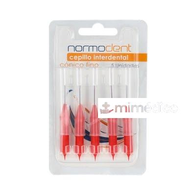 CEPILLO INTERDENTA NORMODEN INTERPROX FINO 5U NORMON
