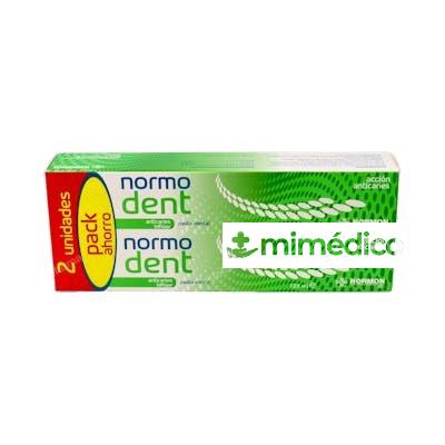 NORMODENT ANTICARIES PACK PASTA DENTAL 2 X 125ML NORMON
