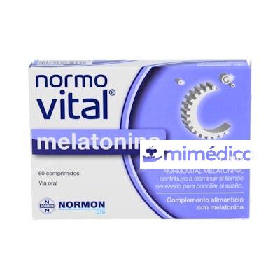NORMOVITAL MELATONINA 1MG 60 COMP NORMON