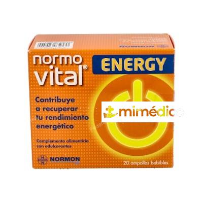NORMOVITAL ENERGY 20 AMP NORMON