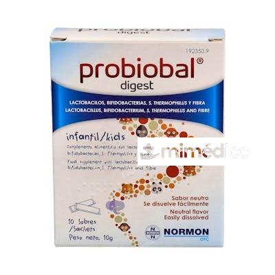 PROBIOBAL DIGEST INFANTIL 10 SOBRES NORMON