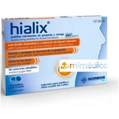 HIALIX EXPO 24 PASTILLAS PARA CHUPAR NORMON