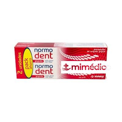 NORMODENT GINGIVITIS CPC PACK PASTA 2 X 125ML NORMON