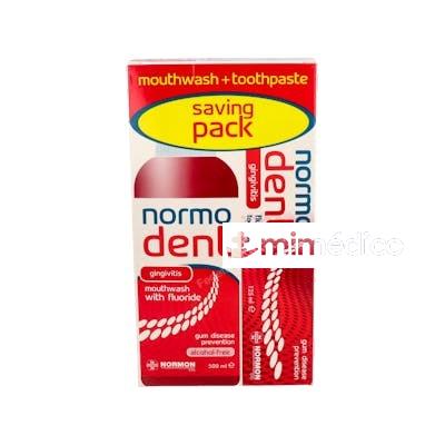 NORMODENT GINGIVITIS CPC PACK PASTA + COLUTORIO NORMON