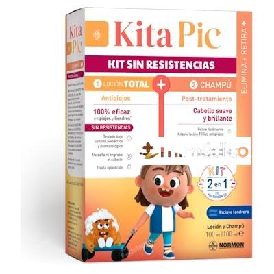 KITAPIC KIT TRAT TOTAL 100ML + 100ML + LENDRERA NORMON