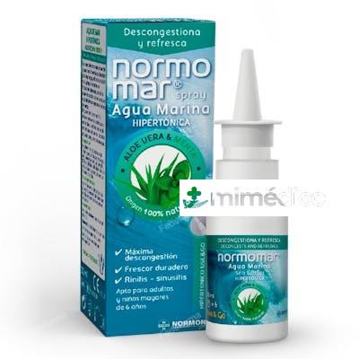 NORMOMAR SPRAY USE&AMP;GO ALOE MENTA 30ML NORMON