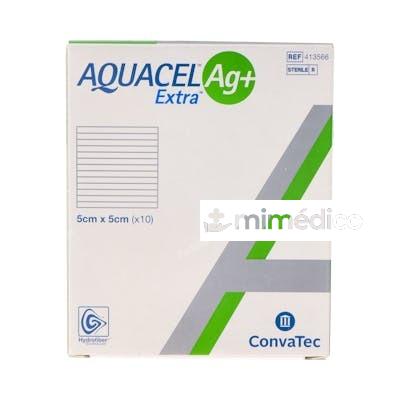 APOSITO AQUACEL AG/PLATA ESTERIL 5X5 CM 10UN AQUACEL