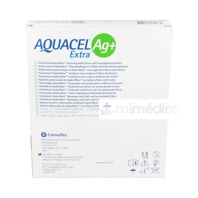 APOSITO AQUACEL AG/PLATA PLUS EXT EST 10X10CM 10UN AQUACEL