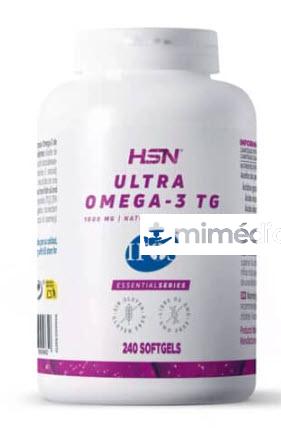 ULTRA OMEGA-3 TG (350 EPA / 250 DHA) 240 CAPS. DE HSN