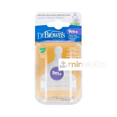 TETINA OPTIONS B/ANCHA SILI REDON N4 +9M 2UN DR. BROWNÃ‚Â`S