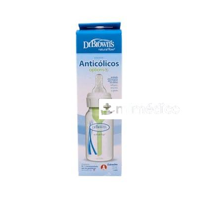 BIBERON OPTIONS B/ESTRE SILICONA REDONDON +0M 120ML DR. BROWNÃ‚Â`S