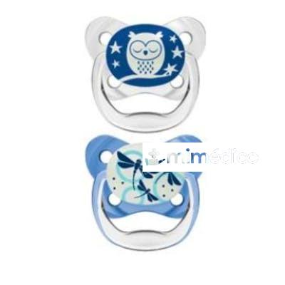 CHUPETE ADVANTAGE NOCTURNO SILICONA ANATOMICO T/1 0-6M 2UN DR. BROWNÃ‚Â`S