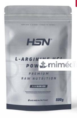 L-ARGININA HCL EN POLVO 500 GR RAW DE HSN