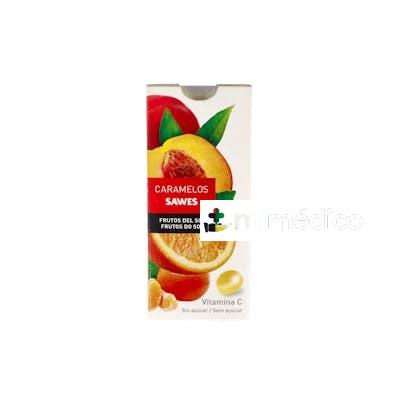 CARAMELOS BALSAM SIN AZUCARZUCAR FRUTOS DEL SOL VIT C 22G SAWES