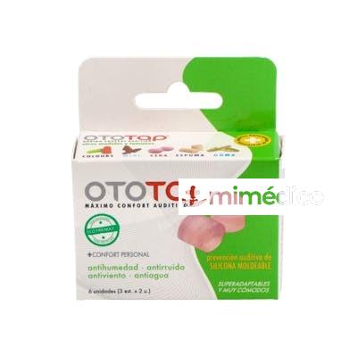 TAPON OIDO OTOTAP SILICONA MOLDEABLE 6UN OTOTAP