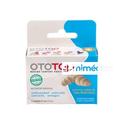 TAPON OIDO OTOTAP GOMA PREMOLDEADA 2UN OTOTAP