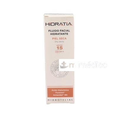 HIDRATIA FLUIDO FACIAL P/SECA-ATOPICA SPF 15 50ML HIDROTELIAL